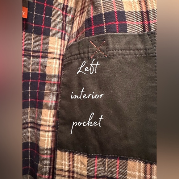 NWT Legendary White Tails Men’s Journeyman Jacket Navy Blue Size 1(LG)  1 (MD) - Picture 5 of 8